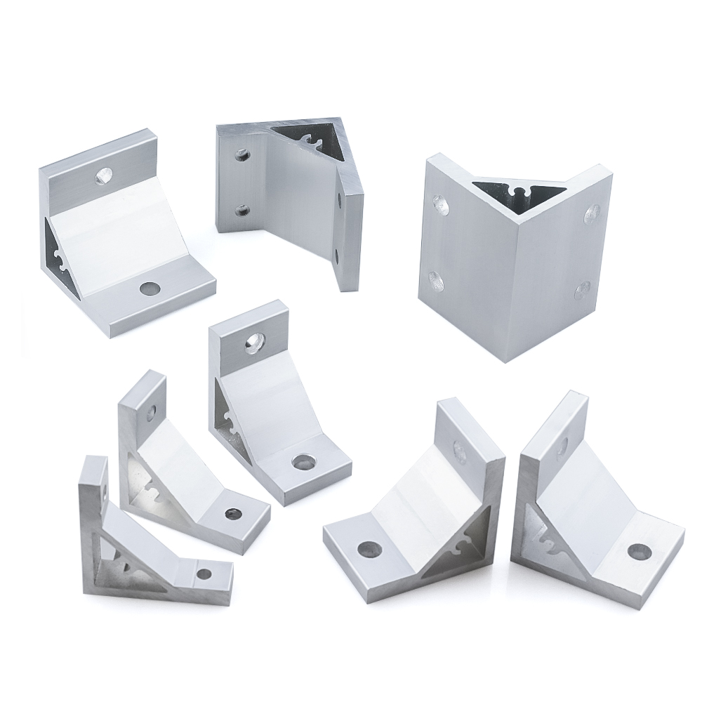 Woodworking Joints - Set di 4 Pezzi Staffe Angolari