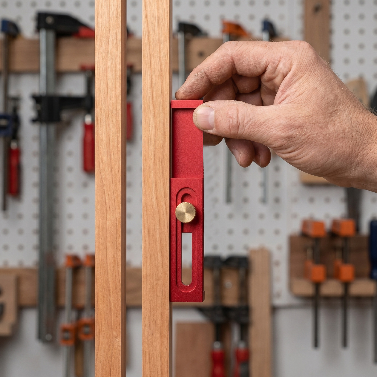Woodworking Joints - Righello di Misurazione per Falegnameria 5-40Mm