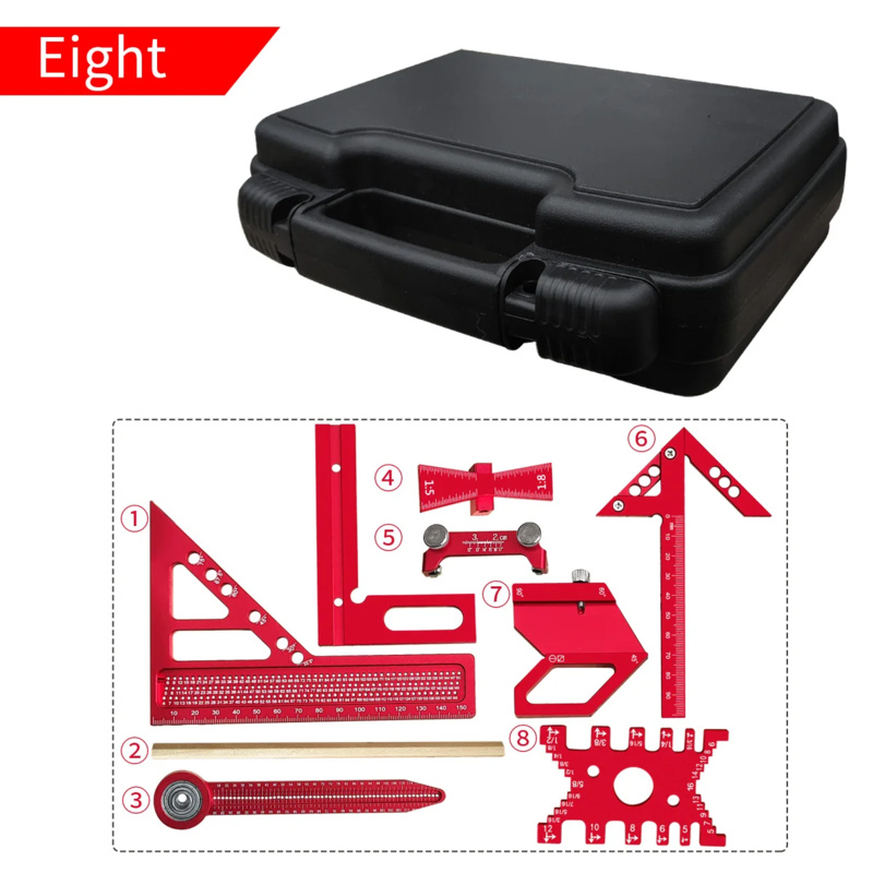 Woodworking Box - Kit quadrato in alluminio per la
