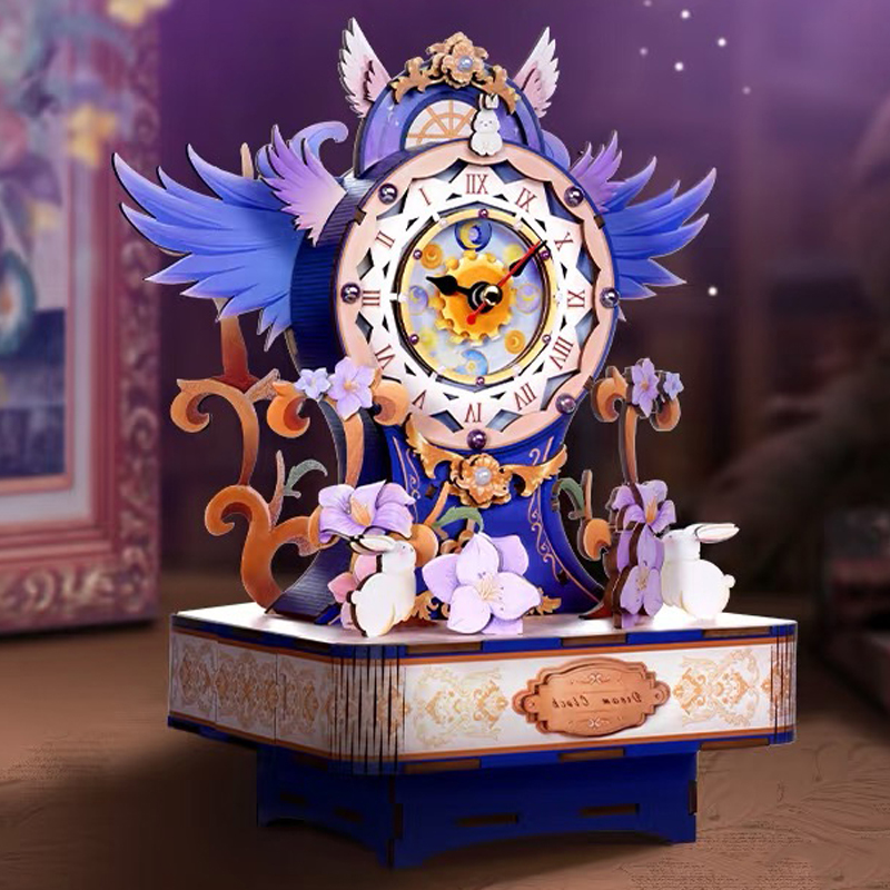 Woodworking Jigsaw - Fai da te Dream Fantasy Orologio