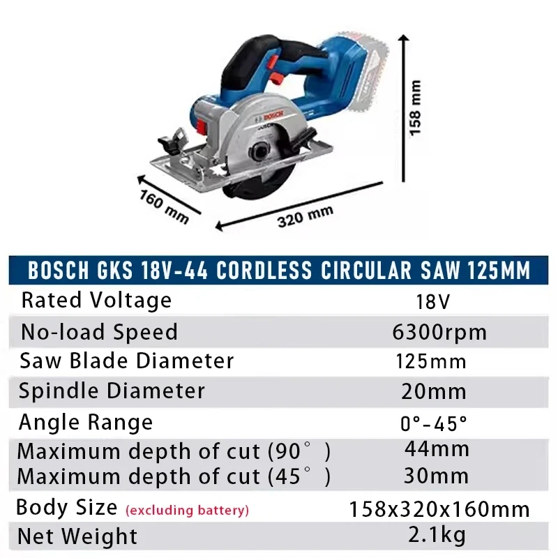Sega Circolare a Batteria Bosc - Woodworking Saw recensione e prezzo