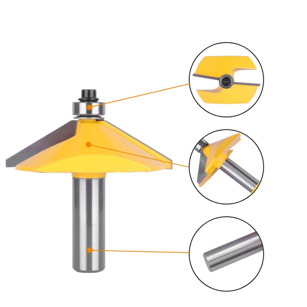 60 °   Fresa per legno con tag - Woodworking Joints recensione e prezzo