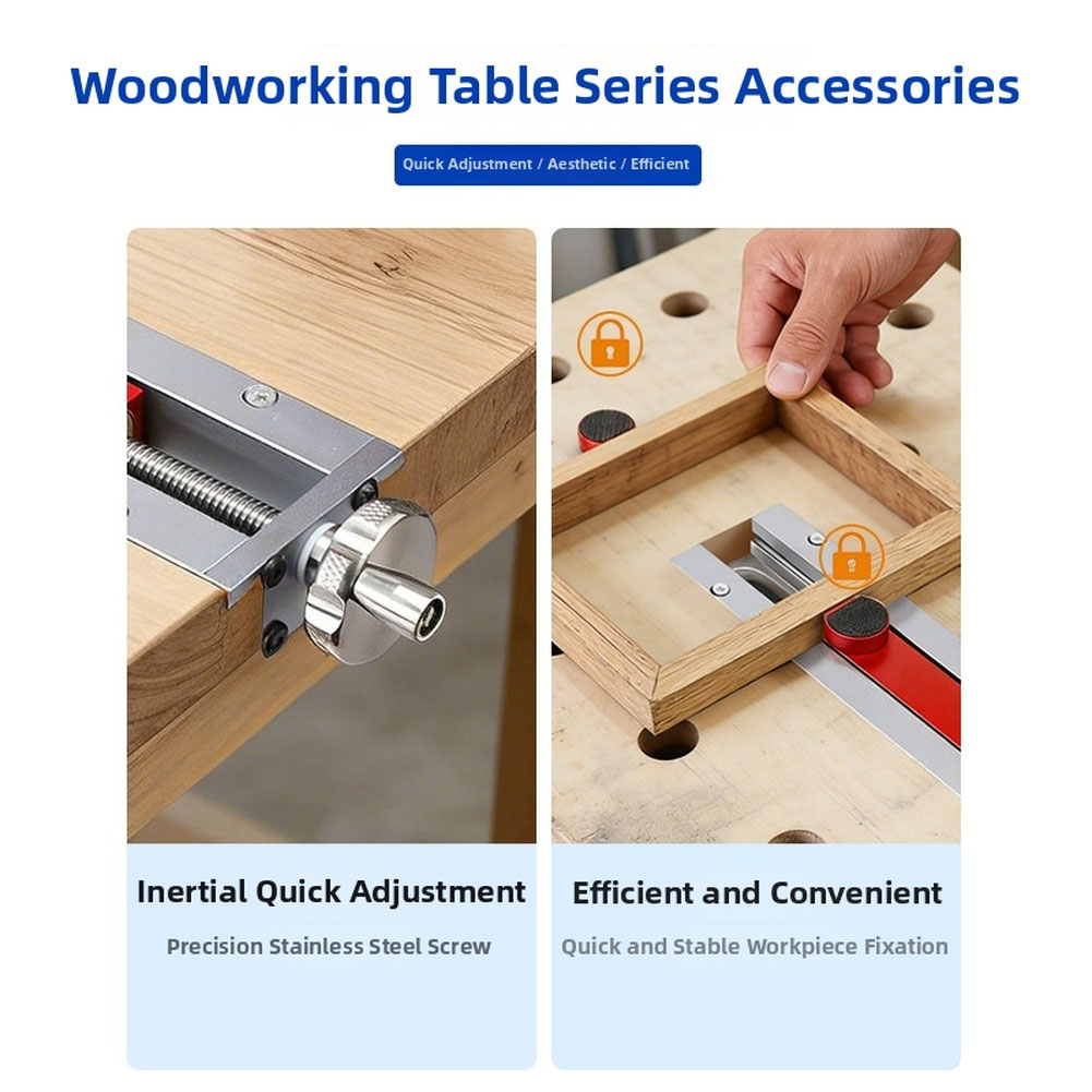 Morsa a sgancio rapido in lega - Woodworking Vice Quick Release recensione e prezzo