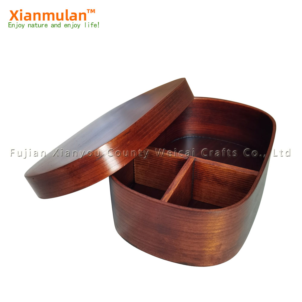 Bento Box in legno naturale Sc - Woodworking Box recensione e prezzo